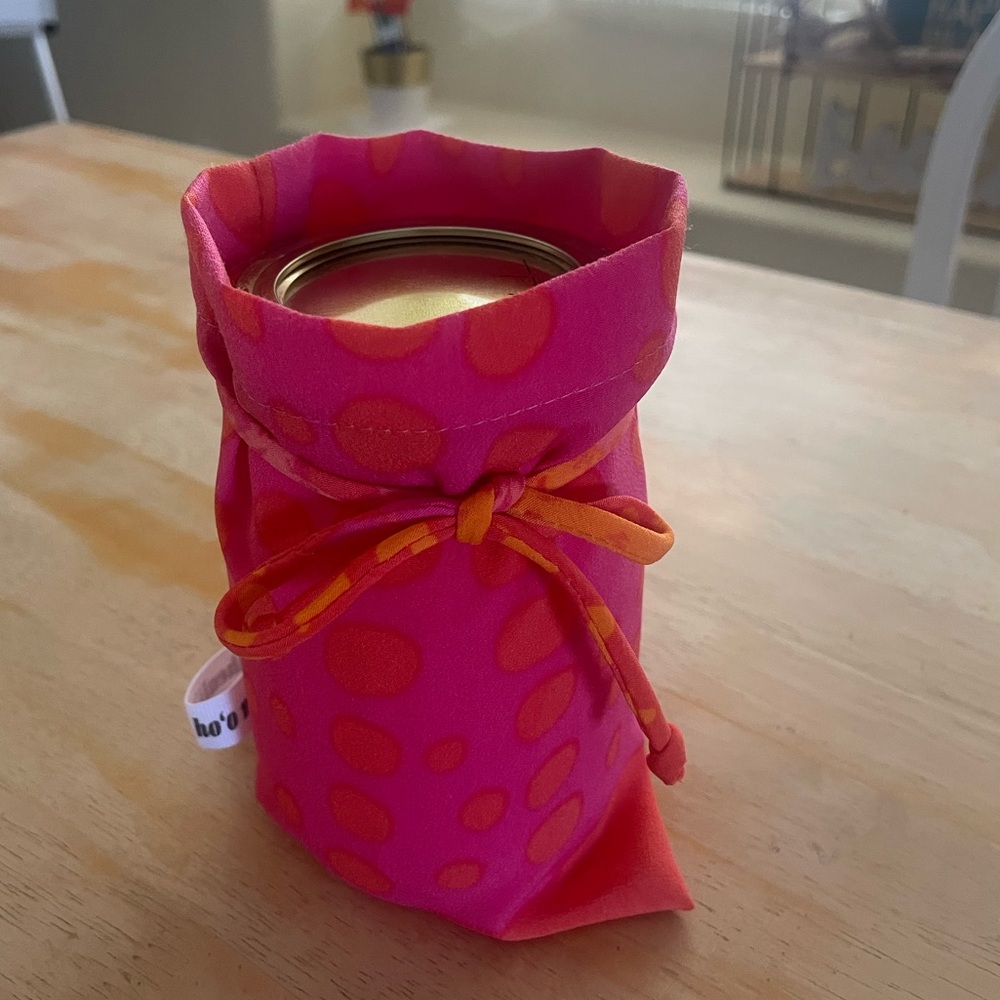 Manuhealii Vintage Fabric Cover for Mason Jar